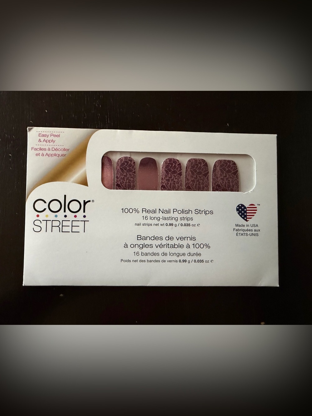 Color Street Rule of Plum Nail Polish Strips